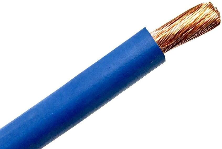 10 FT - BLUE 6 Gauge AWG Welding Lead Battery Cable Copper Wire