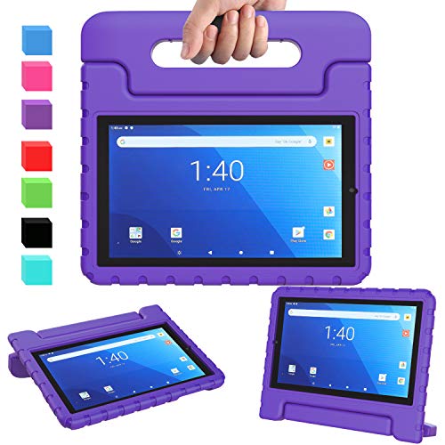 AVAWO for Walmart Onn 8” Pro Kids Case 2022 ( 100003561 ), Light Weight Shock Proof Convertible Handle Stand Kids Friendly Case for Onn 8inch Pro Android Tablet ( JUST Fit Onn 8 Pro 2022), Purple