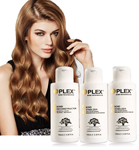 Hair Perfector QPLEX Hair Treatment Kit for Bleaching Protection 3.38 Fl Oz No.1,2,2