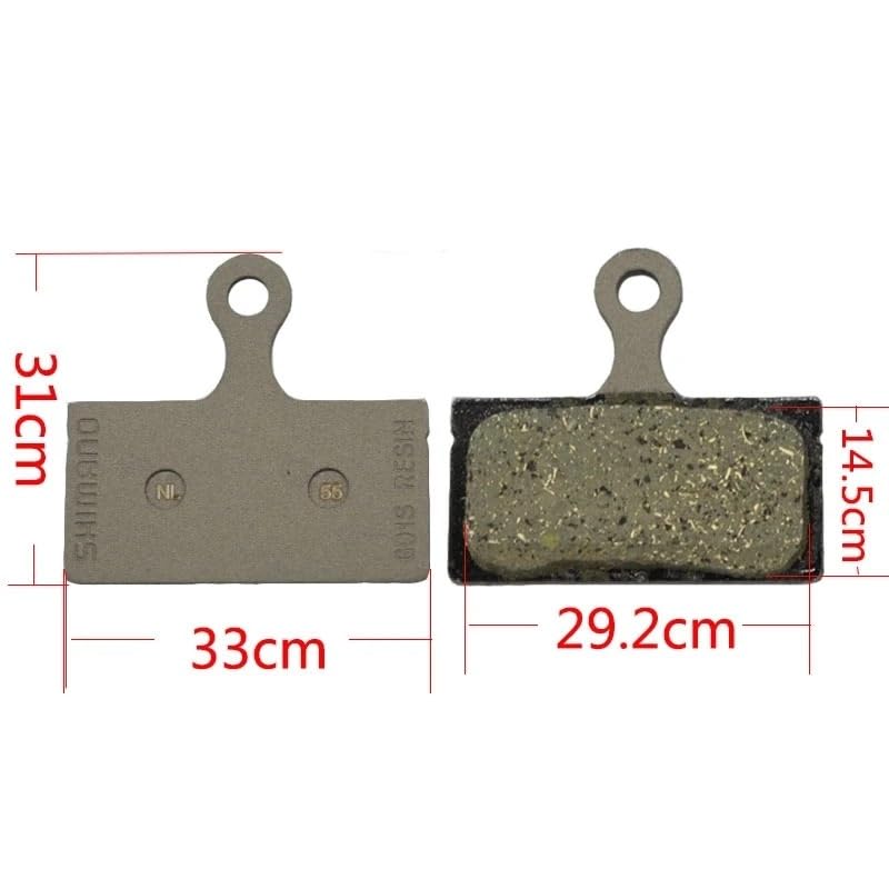 scooter motorizado 2/4 pares para SHIMANO B01S G01S almohadilla de resina MTB pastillas de freno de disco de bicicleta para MT200 M355 M395 M445 M475 M6000 M7000 M615 M675 RS785 M985 scooter motorizad