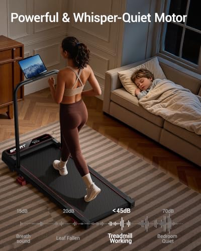 Image of Walking Vibration Pad with Vibration Plate 15% Incline Walking Pad 3.0HP Compact Portable Treadmills for Home 265LBS Vibration Plate Treadmill with Remote Control