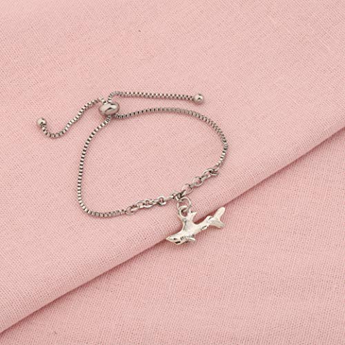 UJIMS Shark Lover Gift Shark Bracelet Shark Stuff Diver Gifts Shark Week Jewelry for Shark Colleague BFF4