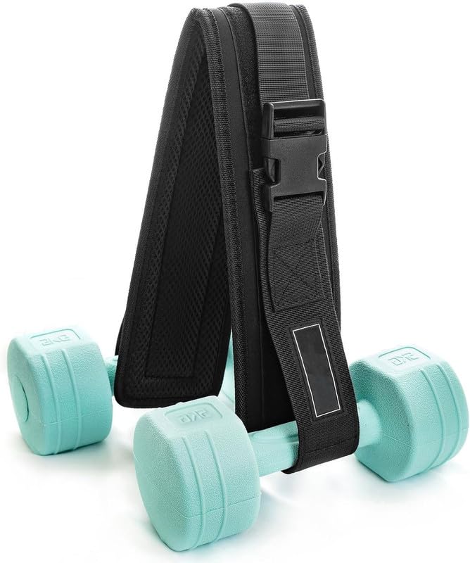 FITCOZI Hip Thrust Belt for Dumbbells and Plates Belt for Workout Slip Resistant Padding For Body Exercises For Women Men (Pack of 1, Black) (B0D2KWLGX2) Amazon Price History, Amazon Price Tracker