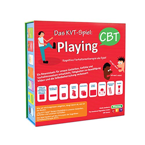 Playing CBT Das KVT-Spiel - EIN Therapiespiel zur Entwicklung des Bewusstseins für Gedanken, Gefühle und Verhaltensweisen zur Verbesserung von sozialen Fähigkeiten - German Version