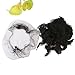 Produktbild Pixnor 100pcs Haar Netze unsichtbaren elastischen Rand Mesh (schwarz)