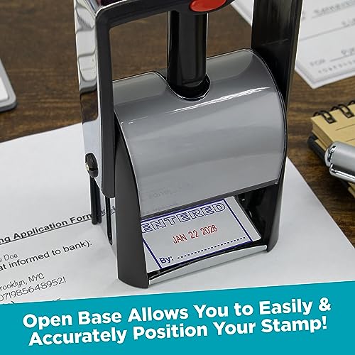 Snapklik.com : MaxMark Heavy Duty Self Inking Date Stamp