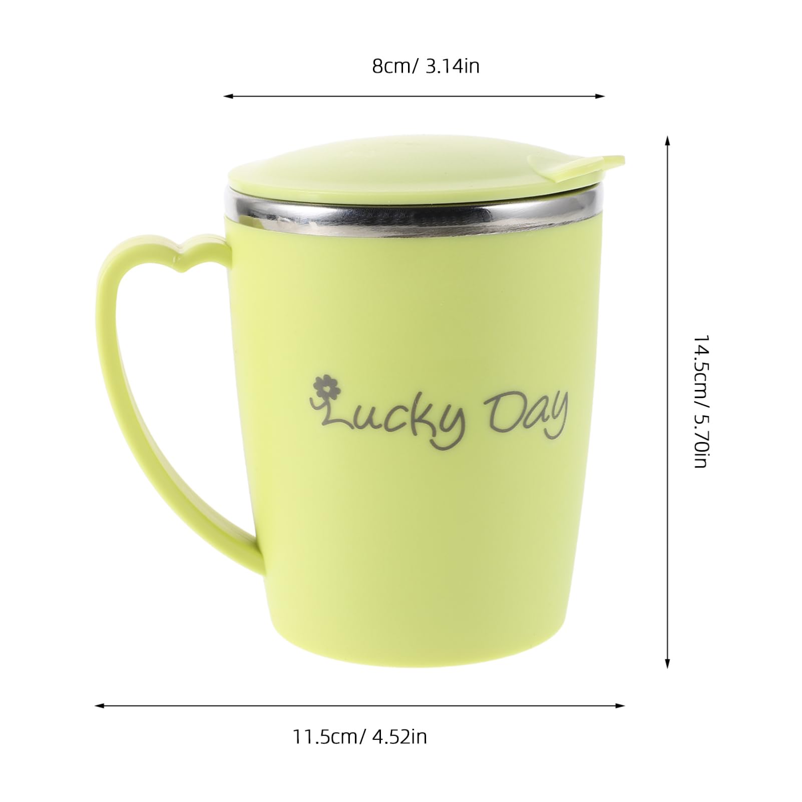 Stillbecher 350ml aus Edelstahl und Silikon zum Füttern