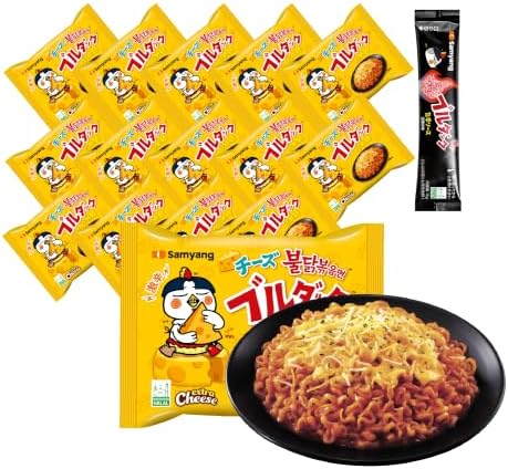 （13:30時点） [ ブルダック 公式] ブルダック炒め麺 袋麺 旨辛 韓国グルメ/インスタント麺 ラーメン 辛麺 激辛 大容量 箱買い HALAL FOOD