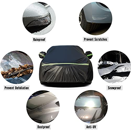 Favoto Vollgarage Autoabdeckung für Winter und Staubschutz
