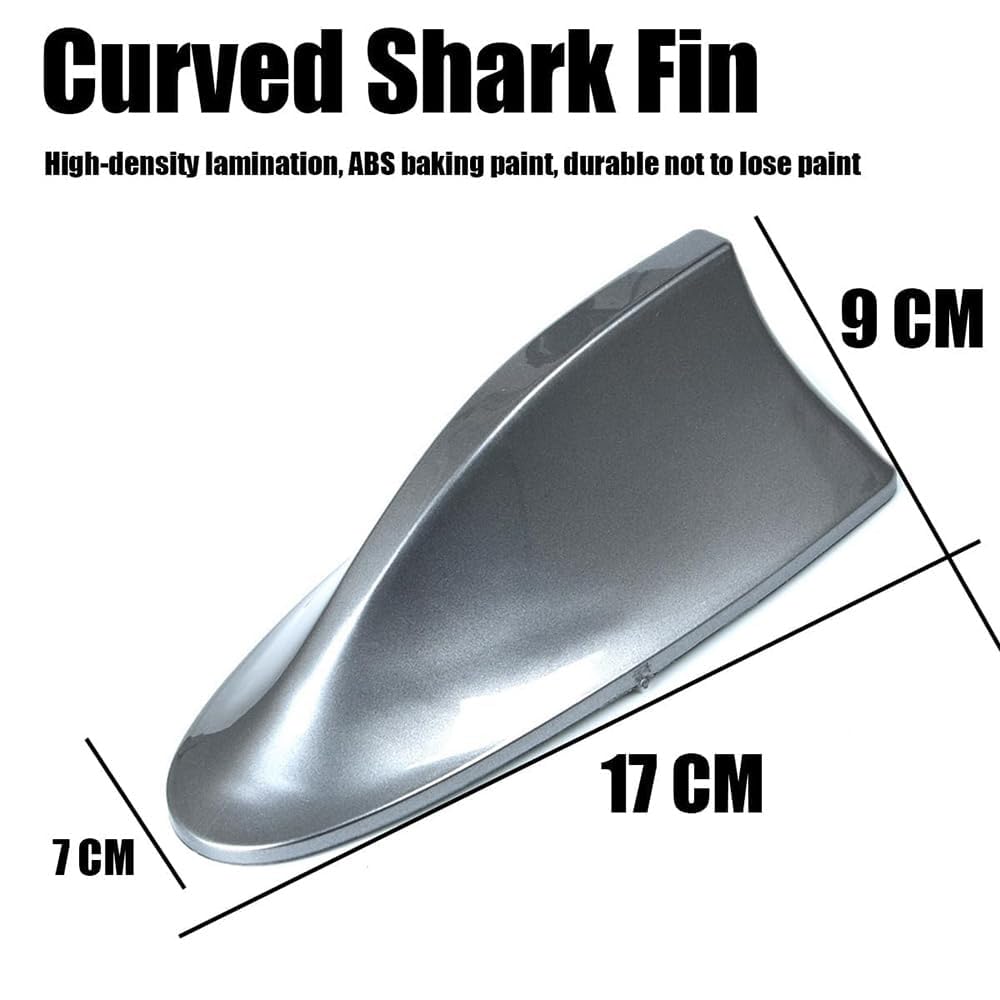 Antenna A Pinna di Squalo per VW per Polo VI (AW) 2019-2021, Antenna da Tetto, Segnale Radio, Base Decorativa per Antenna E Potenziamento del Segnale