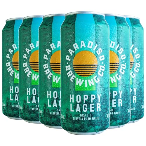 Kit c/ 6und Cerveja PARADISO Hoppy Lager 473ml