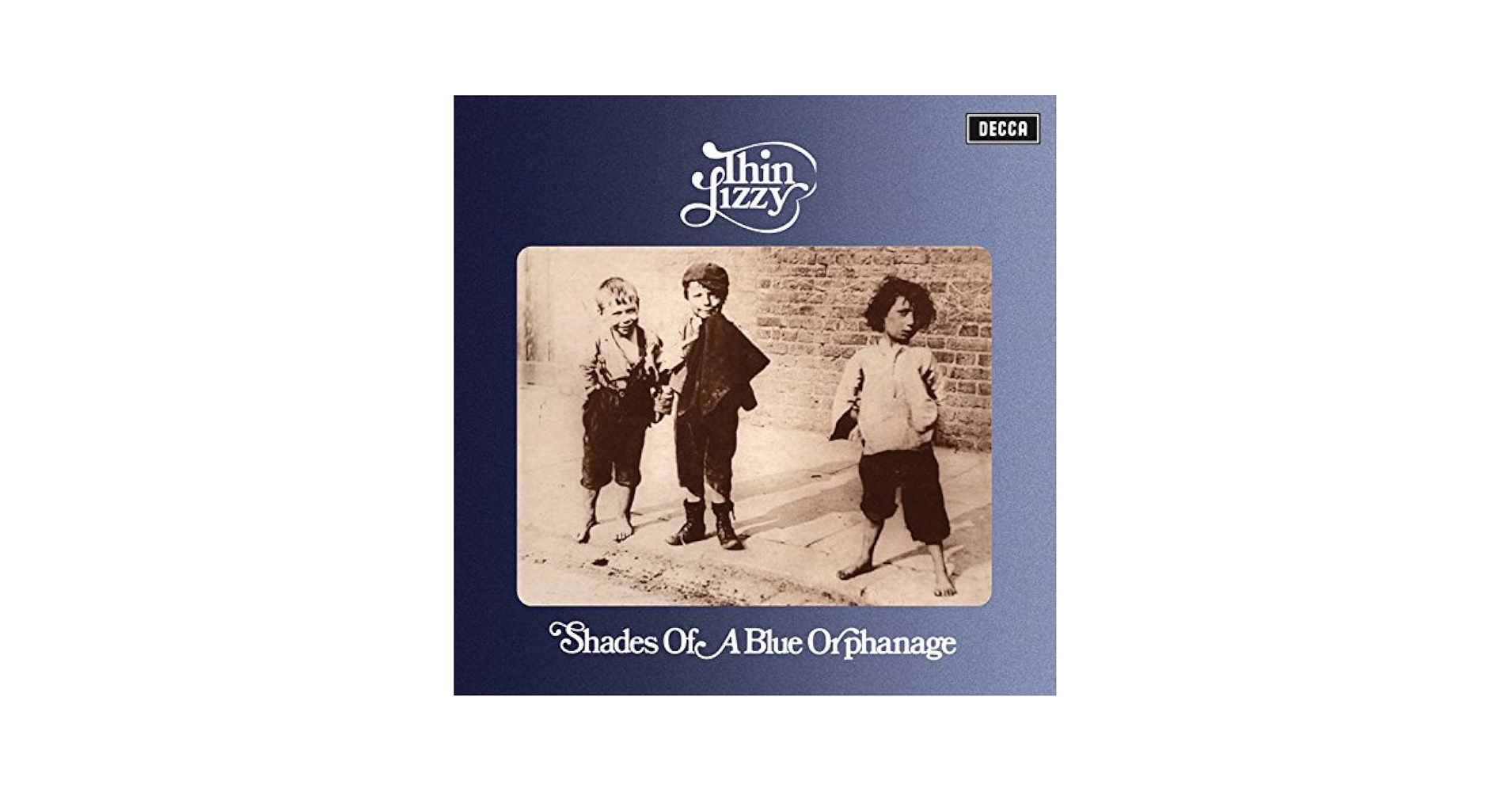 欧LP Thin Lizzy Shades Of A Blue Orphanage 0801729 Decca /00260 Thin Lizzy - Shades Of A Blue Orphanage Vinyl LP - Decca Records