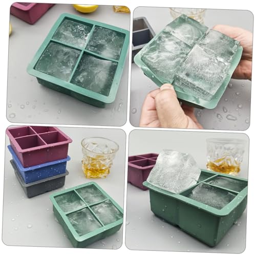 Bandeja de silicona para cubitos de hielo Zerodeko miniatura 4
