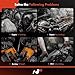 A-Premium Pair [2] Left Right Engine Valve Covers with Gasket & Bolts & Oil Filler Cap Compatible with 2005-2019 Nissan - Frontier, Pathfinder, Xterra, NV1500, NV2500, NV3500 - V6 4.0L VQ40DE