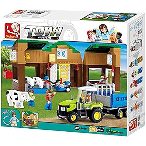 Sluban-M38-B0561 Granja Ciudad 513 Componentes Cover