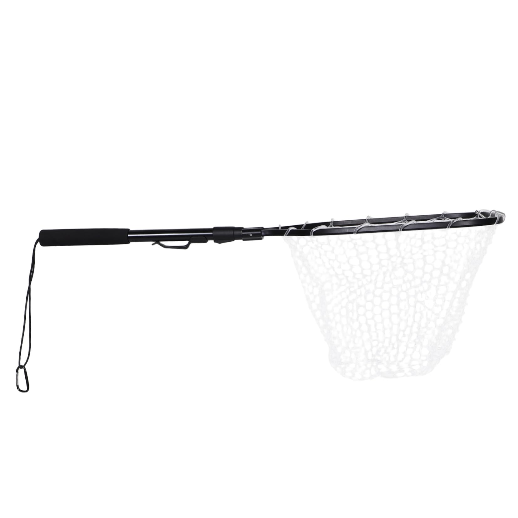 Abaodam Red de Pesca Plegable Asa Compacta Red de Pesca para Acuario de Silicona Resistente Ligera y Versátil y Salada Adecuado para Excursiones al Aire Libre