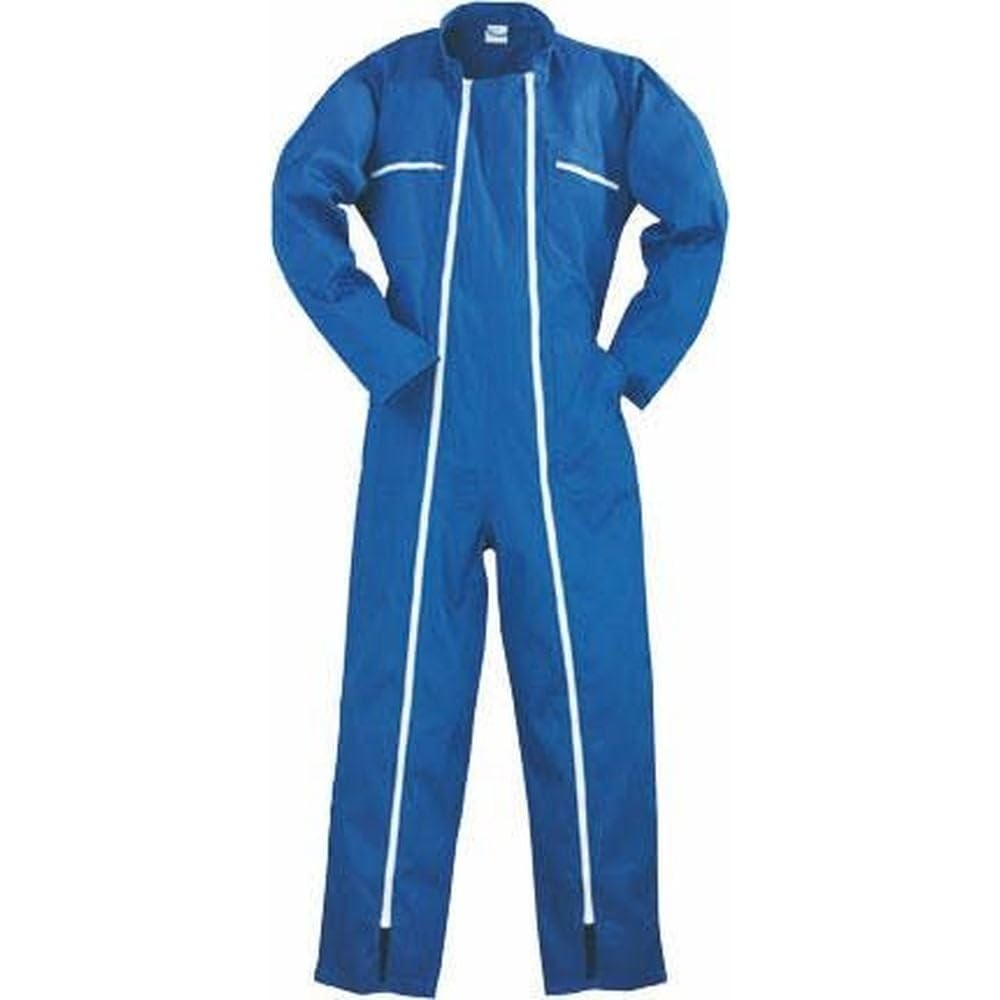 WERKA PRO - 2775 Combinaison de Travail COVERGUARD 2775-Combinaison Taille 3 XL-2 Fermetures à Glissière-Polyester et Coton-Bleud