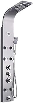 Thermostat Shower Set Rainfall Shower Panel/Column Massage Jet Mixer Hand Shower Faucet Tower Shower Tub Faucet