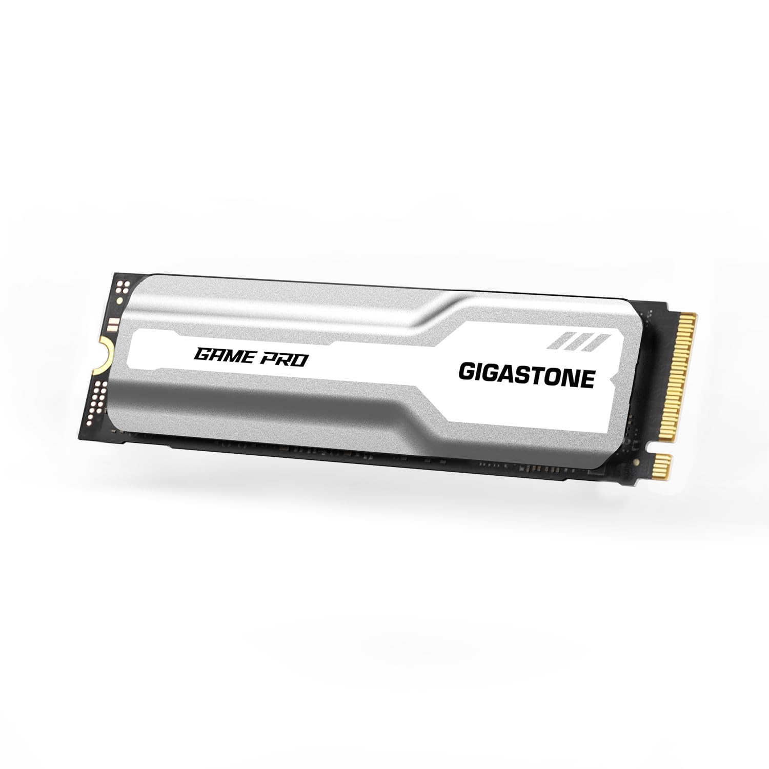 Gigastone M.2 SSD 500GB PCIe 3.0 NVMe SSD 2,100MB/s Internal Gaming Solid State Hard Drive Turbo Speed Heatsink Cooling Heat Dissipation PC Laptop