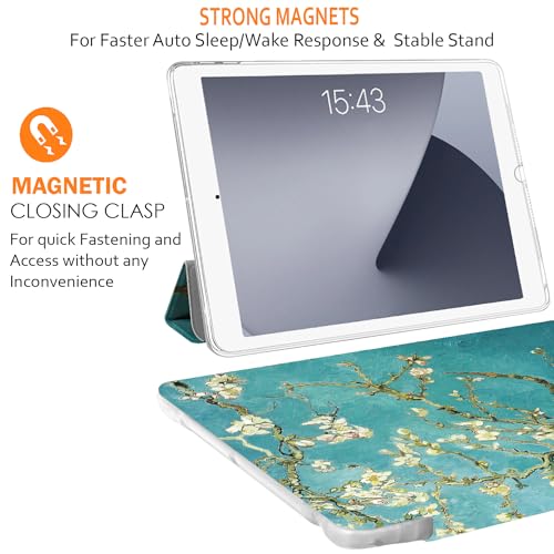 Image of DuraSafe Cases for Old Model iPad 4th Gen 9.7 inch 2012 TPU Cover A1458 A1459 A1460 MD510HN /A MD513HN /A MD514HN /A MD511HN /A MD512HN /A MD515HN /A ME392HN /A ME393HN /A MD522HN /A MD525HN /A Floral Blossom