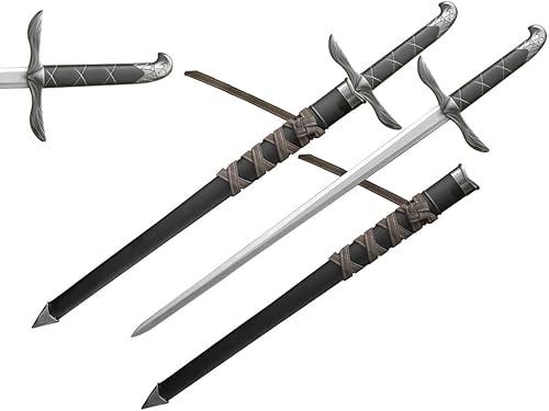 Daga medieval de 23 pulgadas King Arthur estilo espada corta  múltiples estilos para elegir