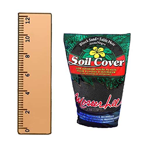 Image of Mosser Lee ML1112 Black Sand Soil Cover, 5 lb. (Pack of 8)