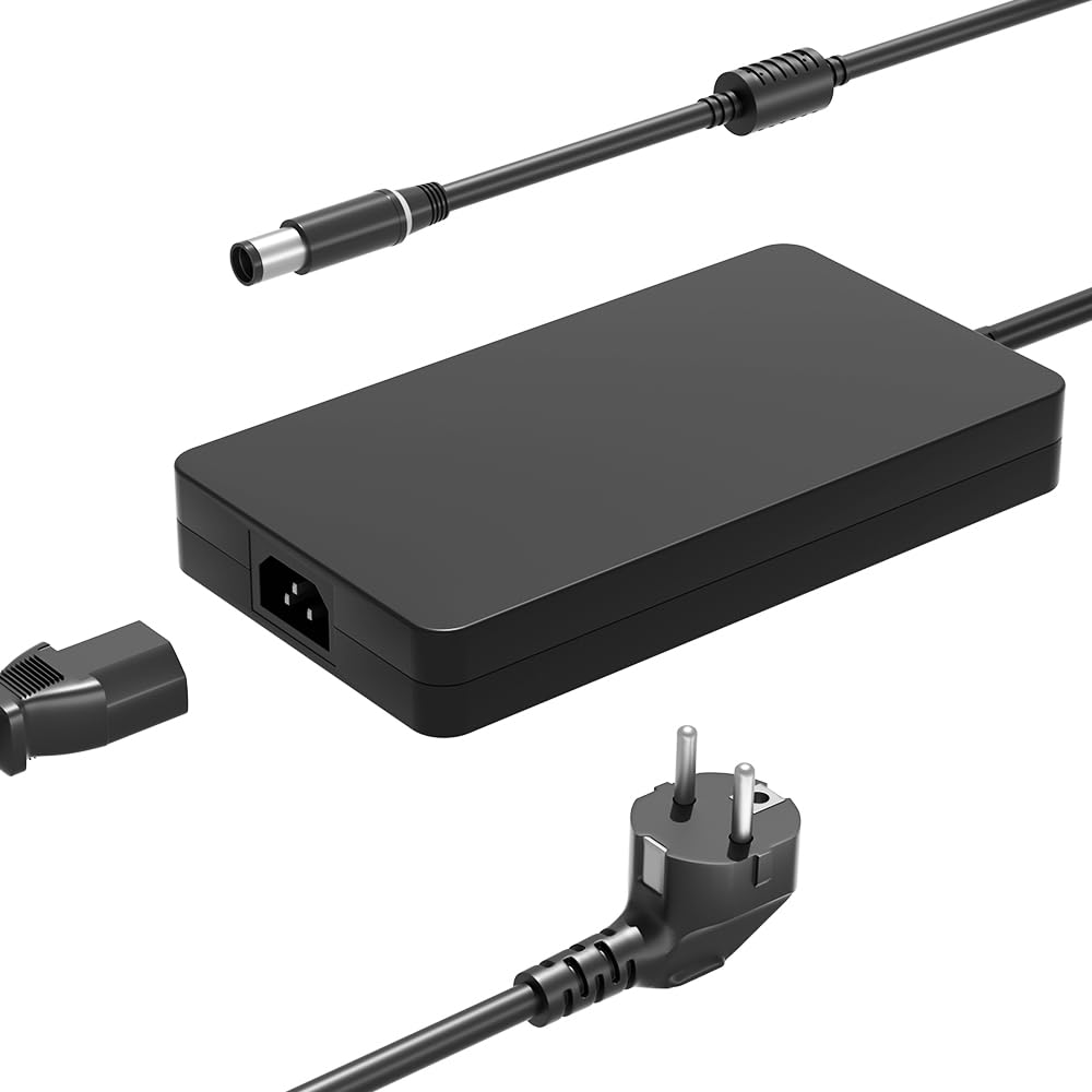240W Portatile Caricatore Compatibile Con Dell Alienware M15 M17 X51 X15 X16 X17 17 15 M18x M17X G16 G15 G7 G5 G3 Series Precision 7680 7670 7780 7770 7670 7560 3260 3550 M6800 Alimentatore