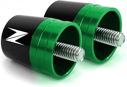 Miniatura 5 de Deslizadores de extremo de barra de motocicleta para K.awasaki Z250 Z300 Z400 Z650 Z750 Z800 Z900 Z1000 Bar End Pesos de barra Protectores de