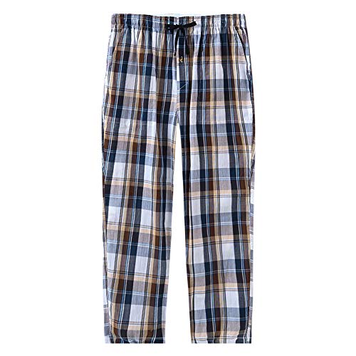 MoFiz Men's Pajama Pants Ultra Lightweight Pjs Bottoms Sleepwear Bottom Pants with Pocket Drawstring 3-Pack2