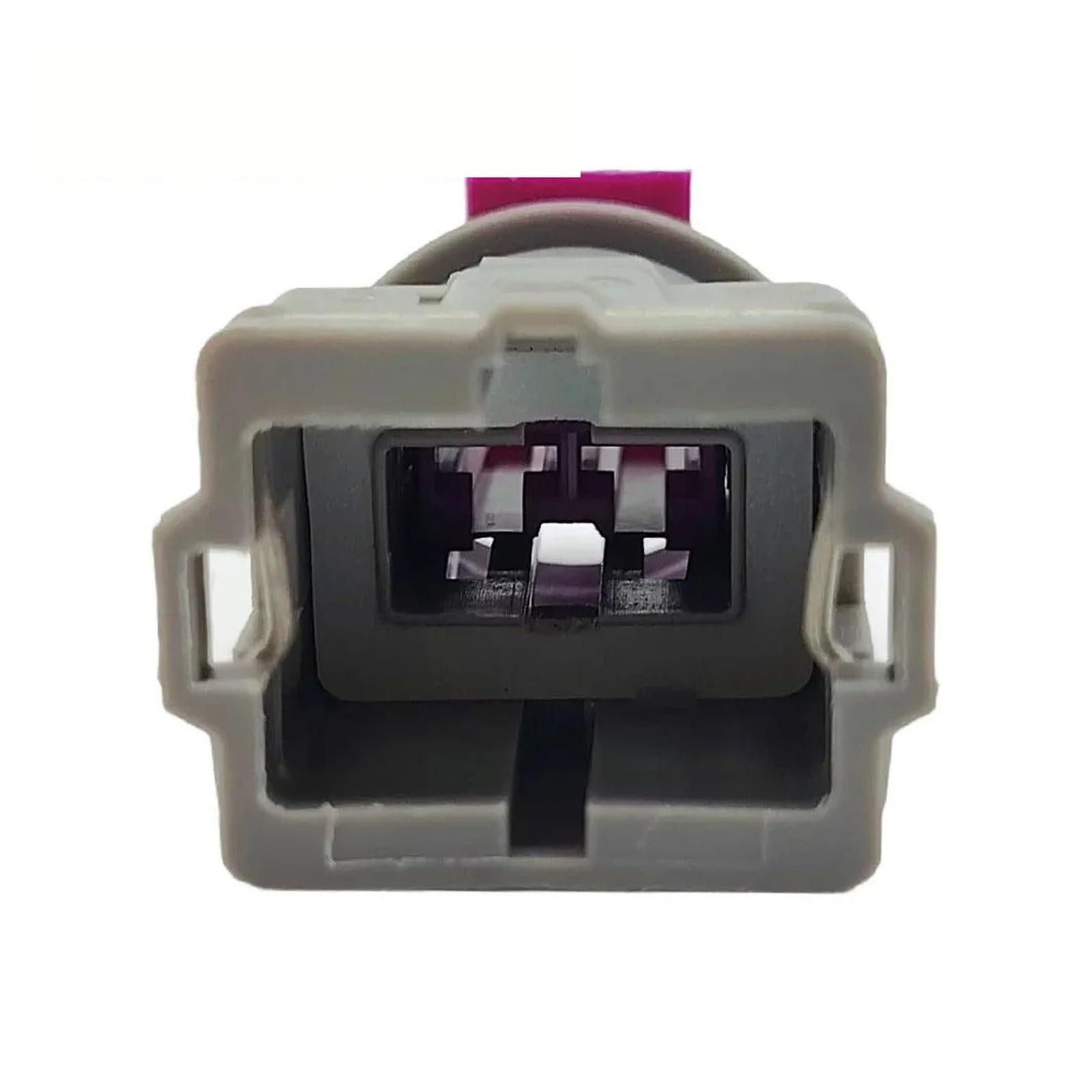 Bloque de conexión 2 PIN con núcleo gris violeta (10PCS) para empalmes y derivaciones de cables