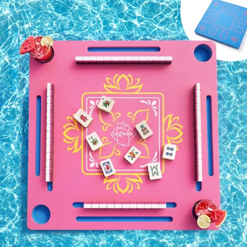 Mesa Flotante para Mahjong con Doble Cara 80 cm