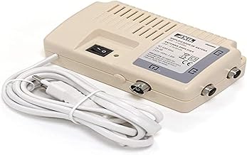 Engel AM0348E5 Indoor TV Amplifier UHF VHF 2 Outputs 25dB Filter 5G PROTECT Compatible TDT HD Stable Signal Low Consumption Easy Installation