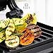 NETTA Panini Press - 2 Slice Non-Stick Plates Sandwich Toaster - 700W Toastie Maker - Electric Health Grill - Stainless Steel - Easy to Clean