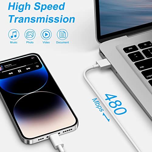 Onxrom K01 Iphone Charger - 3 Pack Usb Wall Charger Cube Block Adapter With 6Ft Usb Fast Charging Cable Compatible With Iphone 14 13 12 11 Pro Max Xr Xs X 8 7 6 Plus thumb #4