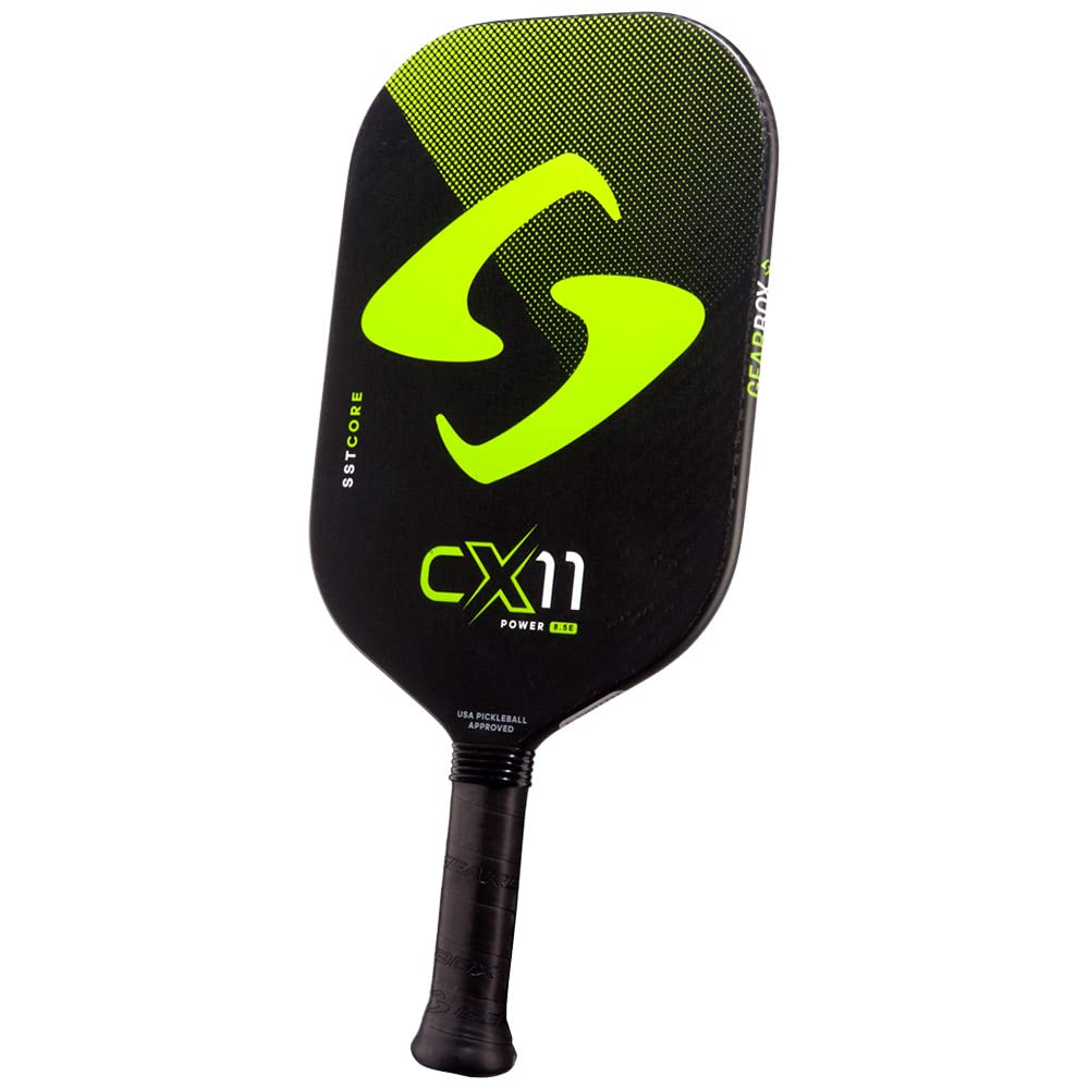 GearboxCX11E Power - Green - 8.5oz Pickleball Paddle (Grip 3 5/8")