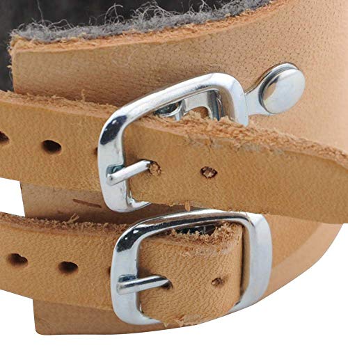 Holthaus Medical YPSIMED Handgelenkriemen Stütze Handgelenk Bandage, Leder, 2-schnallig, Gr 22