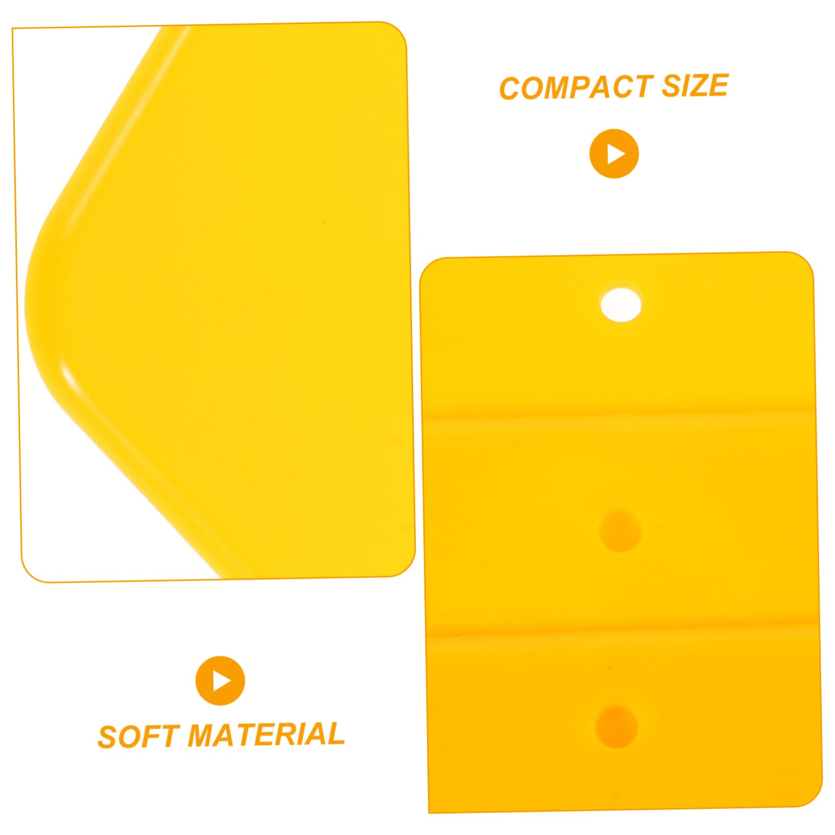 ERINGOGO 3pcs Body Filler Spreaders for Auto Soft and Car Maintenance Tool for Fillers Paint Application Compatible Various Car Models