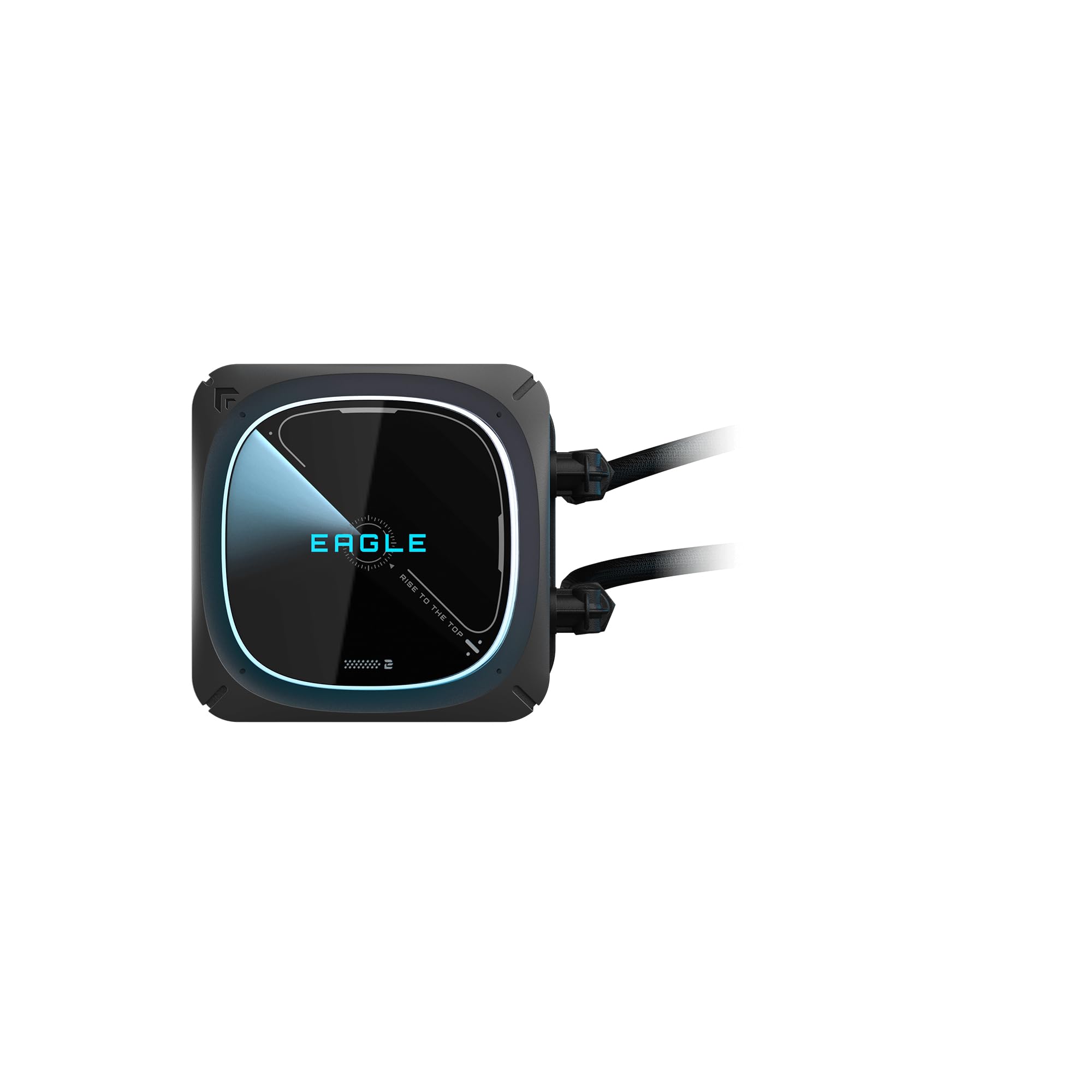 GIGABYTE Eagle 360 Refrigeración Líquida para CPU - 3x120mm Ventiladores ARGB, Pantalla LCD a Color, Daisy-Chain, Compatible con Intel LGA 1851 y AMD AM5