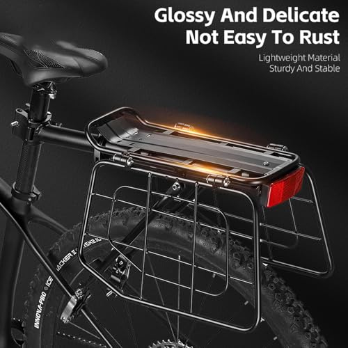 Cesta trasera para bicicleta dile adiós a la mochila pesada en tus desplazamientos 3