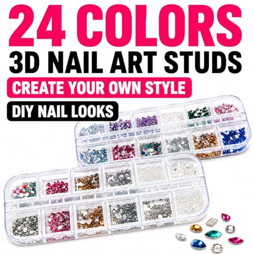 48 Colors Resin Jelly Rhinestones for Bedazzling, 3mm 32000 Pcs Flatback Gems, Tweezers and Pickup Pen for Crafts Clothes DIY Wedding Decoration