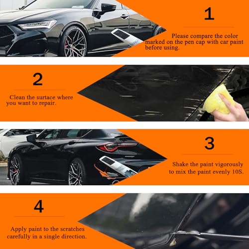 Image of Canyon River Blue Metallic(B-640M) Touch Up Paint Compatible with Acura, Car Paint Pen Scratch Repair Two-In-One Touch Up Paint, Premium Car Scratch Remover for Deep Scratches