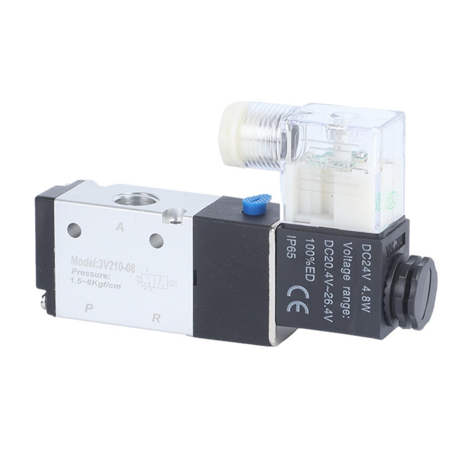 Électrovanne pneumatique 3V210-08 avec commutation rapide 2 positions