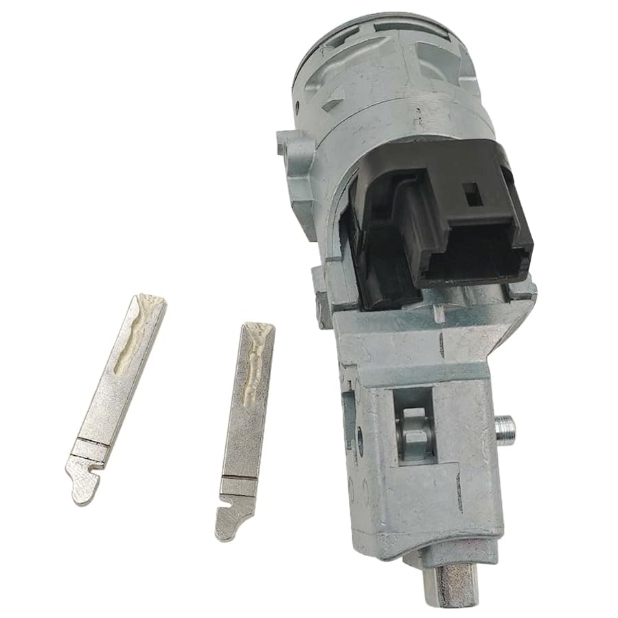 Clé pour serrure d'allumage et cylindre compatible avec Citroën C2 C3 Picasso C4 C6 Berlingo 4162.PT 4162.AG 4162.EQ 4162.FS 4162.EA