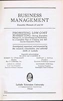 ADVERTISING and MARKETING, BUSINESS MANAGEMENT Executive Manuals 25 and 26: PROMOTING LOW-COST MARKETING & MAKING ADVERTISING PAY PROFITS B005W719OC Book Cover