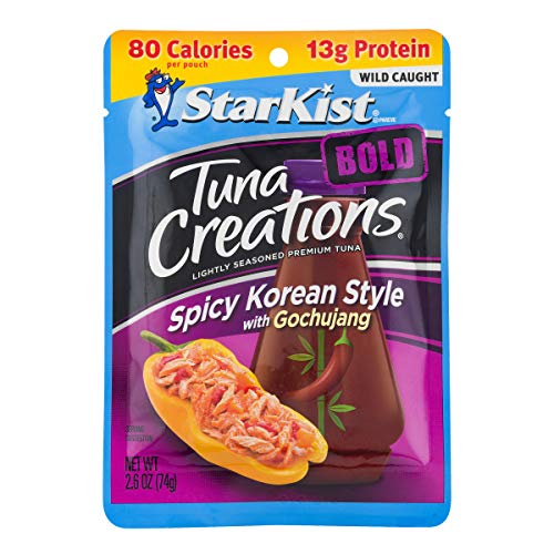 StarKist Tuna Creations Bold Spicy Korean Style with Gochujang, 2.6 Oz, Pack of 24