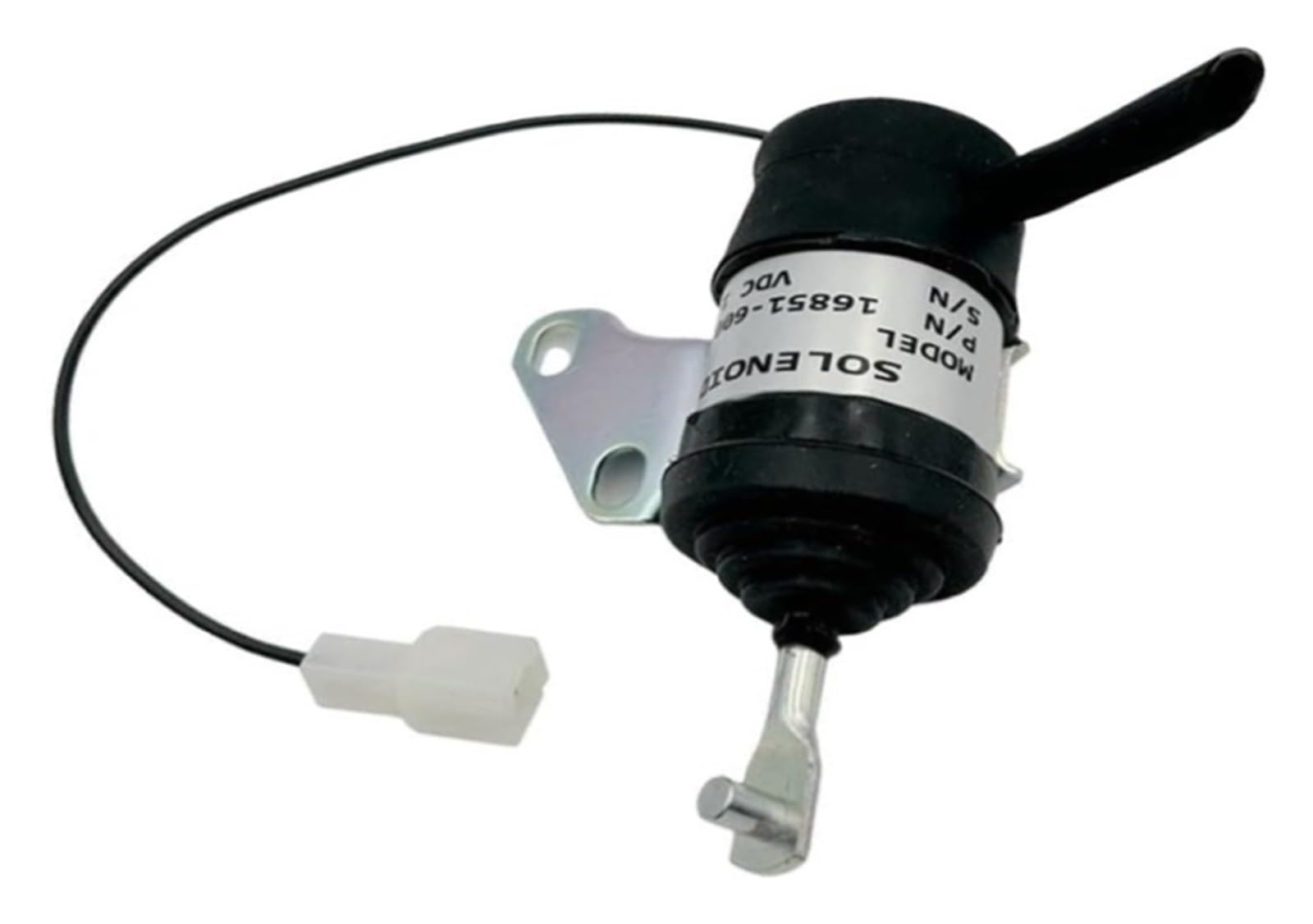 Válvula solenoide de corte de combustible de 12 V for pieza de repuesto de gestión de combustible de motor de tractor y cortacésped Kubota