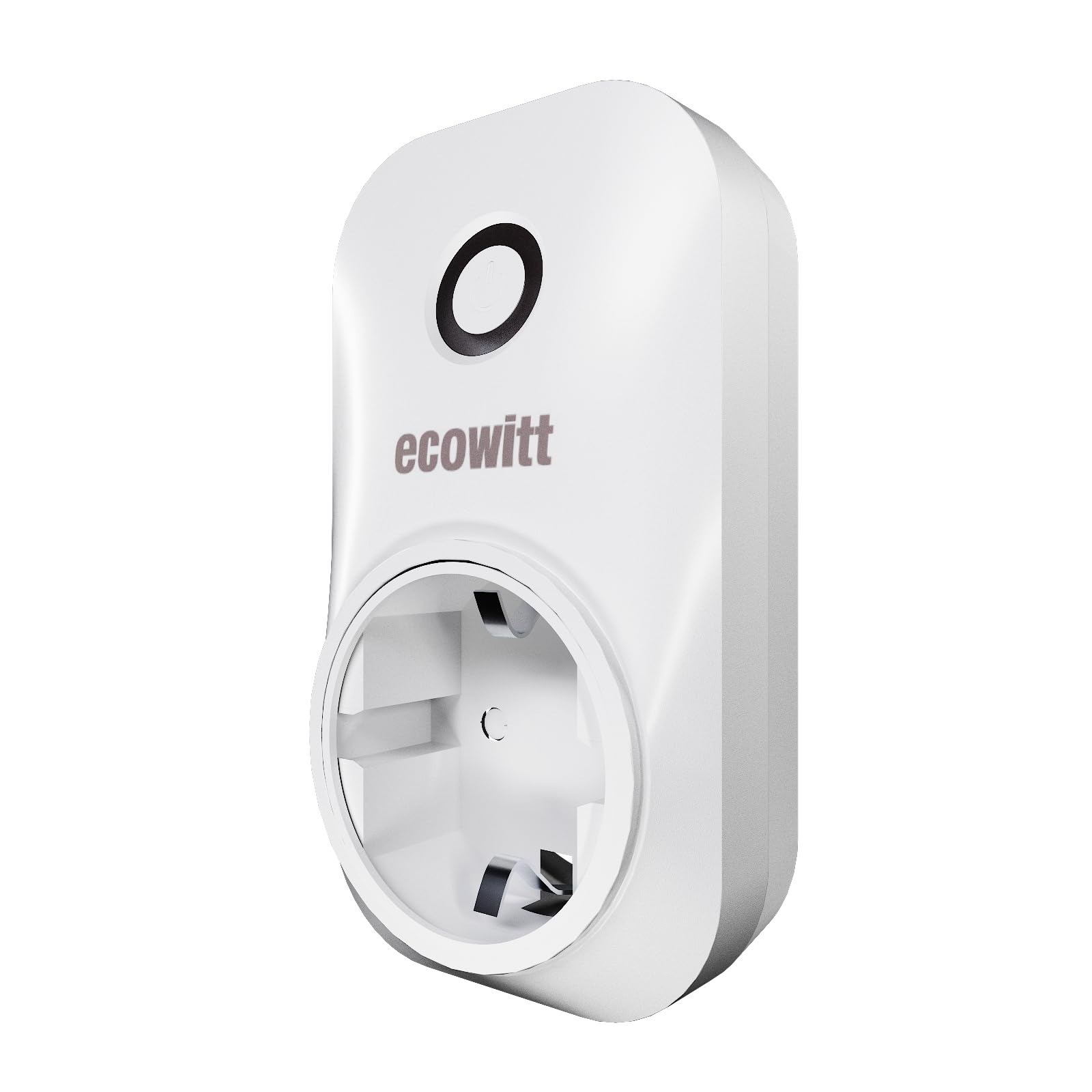 ECOWITT AC1100 WittSwitch Spina intelligente, presa WiFi intelligente, contatore di energia WiFi per la casa, gateway hub GW2000 richiesto, timer di alimentazione domestica, controllo ECOWITT App