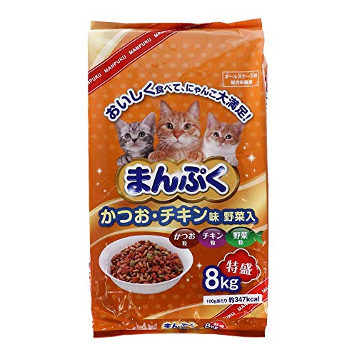 コーナン オリジナル まんぷくドライかつお チキン味・野菜入 8kg コーナン オリジナル まんぷくドライかつお チキン味・野菜入 8kg