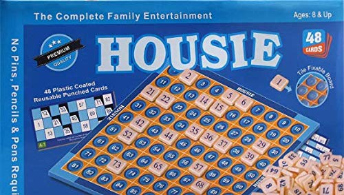 HATELLO Housie Deluxe Board Game Family Game, Multi Color