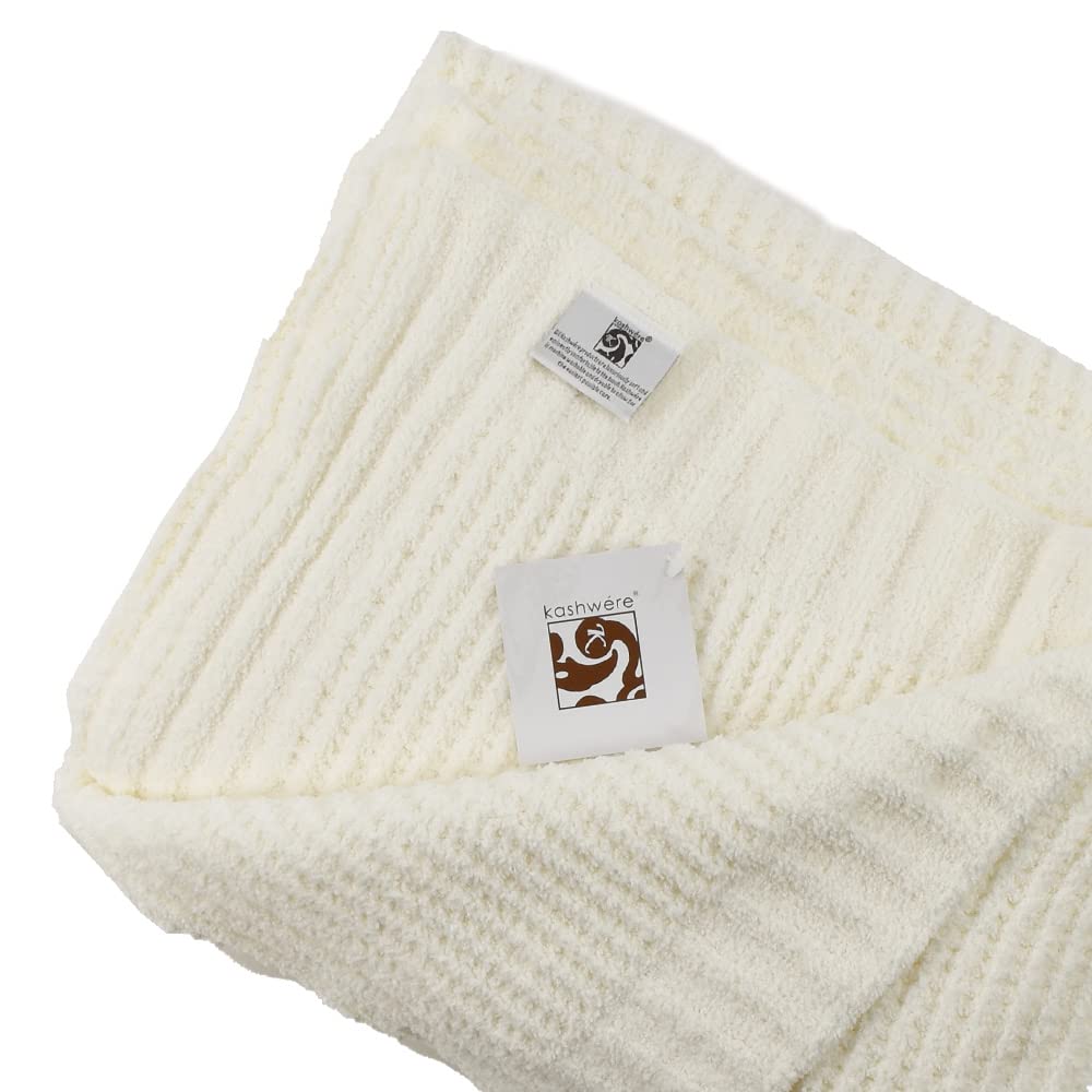 Kashwere ワッフル編みブランケット セレブ愛用◇カシウエア◇ワッフル編みブランケット‐選べる4色